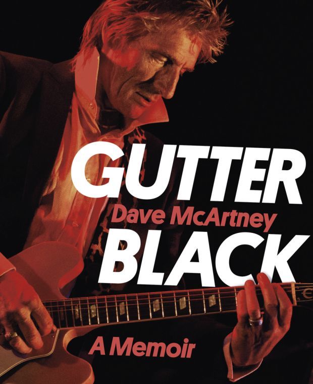 Gutter Black Dave McArtney book cover