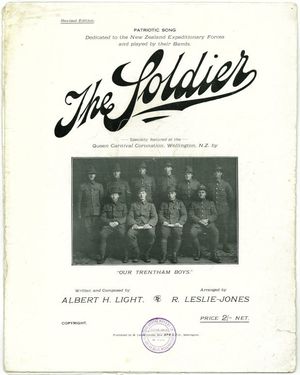 The Soldier sheet music