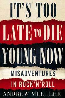 Cover of It's too late to die young by Andrew Mueller
